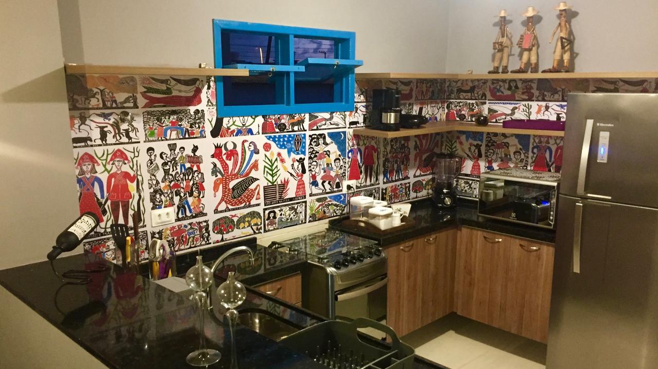 Casa Azul Home Stay ปอร์โต จิ กาลินญาส ภายนอก รูปภาพ